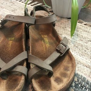 Green Birkenstock’s